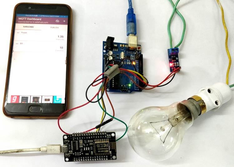 使用ESP12和Arduino开发板制作基于物联网的电能表