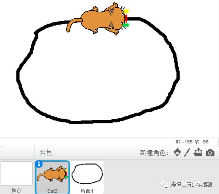 “码博士” 手把手教你学Scratch（12）：小猫巡逻