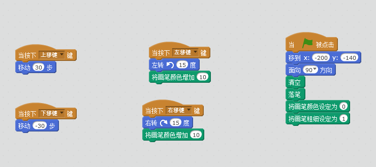 【Scratch教程】三分钟教你学习键盘练习游戏---昆虫小画家