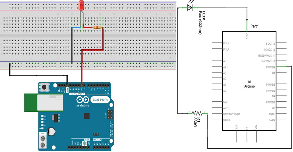 Arduino 渐变LED