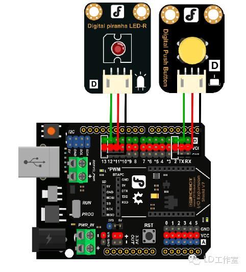 Arduino中级教程 项目三 Mini 台灯