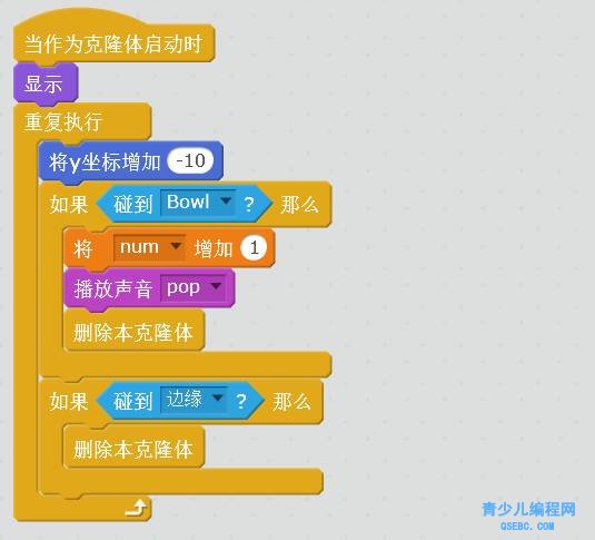 scratch游戏制作-收集食物