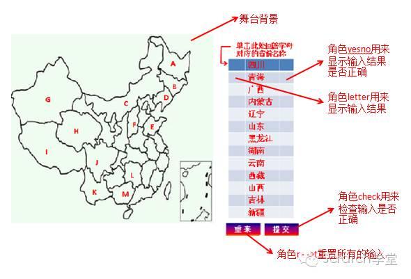 STEAM创新教育--Scratch2.0编程--游戏实战--07 中国地图