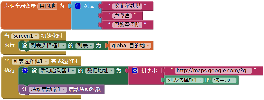 第6章 巴黎地图旅游 · App Inventor编程实例及指南 第6章 巴黎地图旅游 · App Inventor编程实例及指南