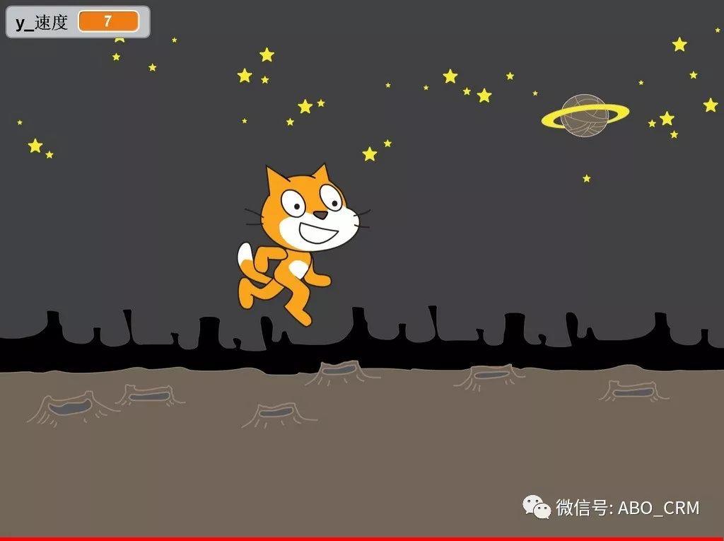 少儿编程Scratch第九讲：小猫跳跳-较完整的跳跃运动