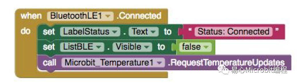 用App Invnetor 写一个物联网APP -- 从 micro:bit 读 环境温度