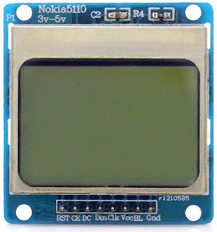 【Arduino基础教程】LCD5110显示屏