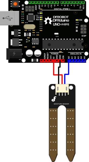 【Arduino基础教程】Moisture Sensor土壤湿度传感器