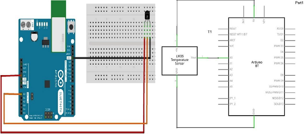 Arduino 温度传感器