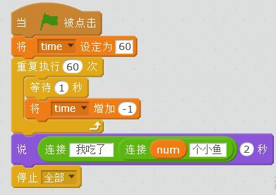 用Scratch如何实现大鱼吃小鱼？