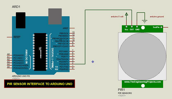 Arduino PIR传感器 Arduino PIR传感器