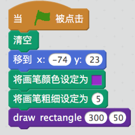 教孩子学Scratch编程之0x7：长方形与正方形