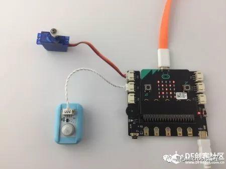 Micro:bit 物联网课程系列：舵机自动门