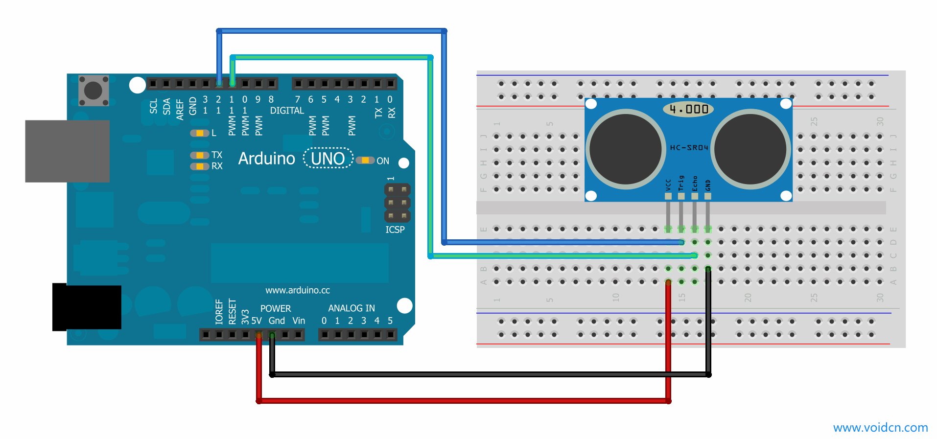 【Arduino基础教程】HC-SR04超声波测距模块