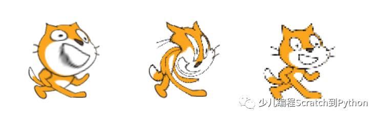 第七课 Scratch作品：神奇的小猫（脚本块：外观，第二章）