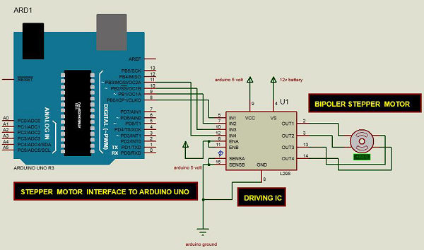 Arduino 步进电机