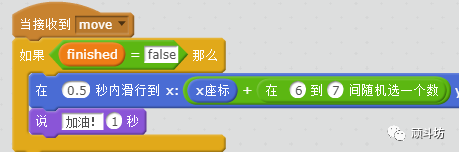 Scratch 数学计算第三课 奔跑吧蜗牛