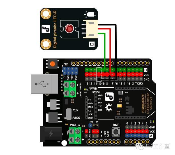 Arduino中级教程 项目五 呼吸灯