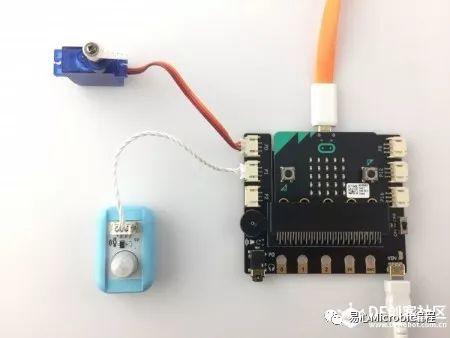 Micro:bit 物联网课程系列：舵机自动门