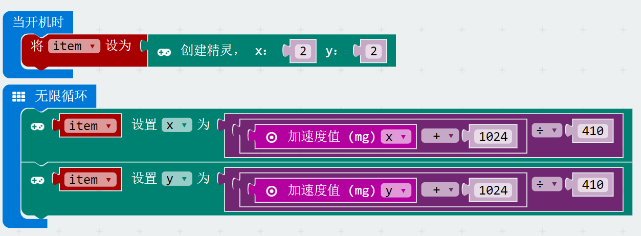 Micro:bit 重力控制水平仪 Micro:bit 重力控制水平仪
