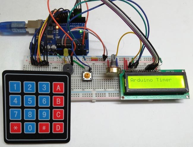 基于Arduino开发板的倒计时器