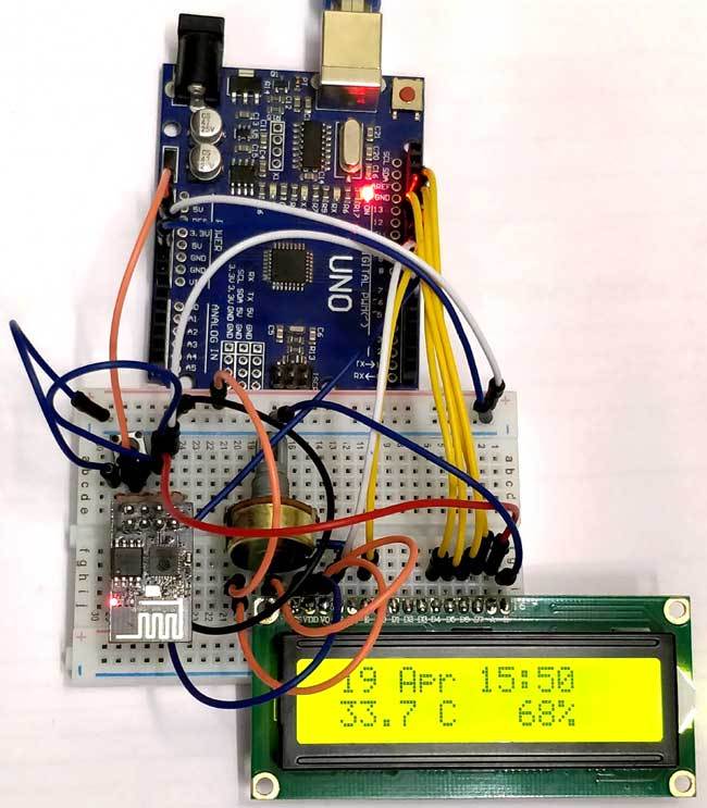 使用Arduino开发板和ESP8266从互联网读取数据