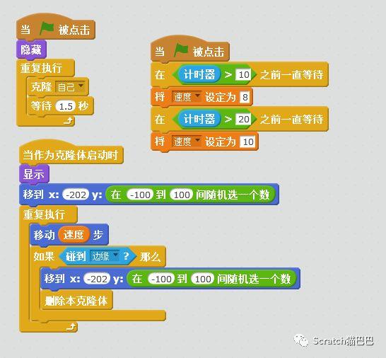 第31课：Scratch入门实例《动力方块》小游戏