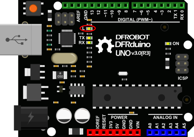 DFR0100 Arduino教程01 --  驱动安装及下载Blink程序