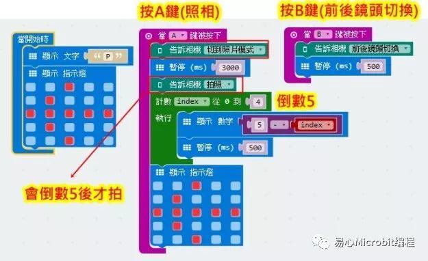 Micro:bit自拍神器+音乐播放器