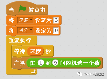 第32课：Scratch对话式入门实例《打地鼠》经典小游戏