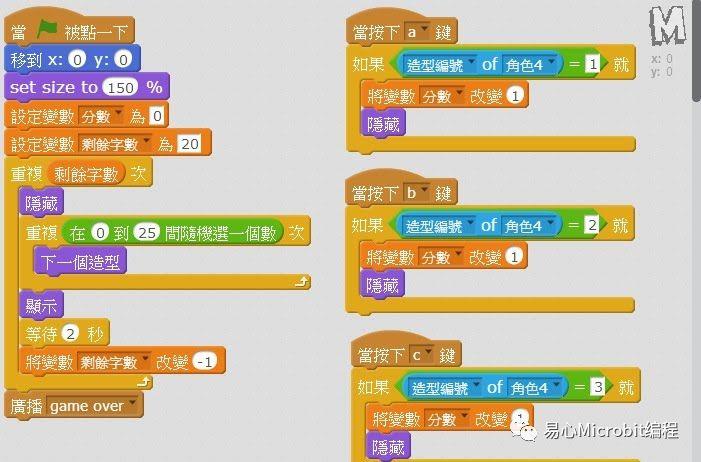 Scratch课程系列：英文打字游戏