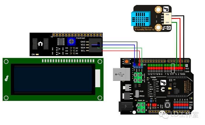 Arduino中级教程 项目九 实时温湿度检测器