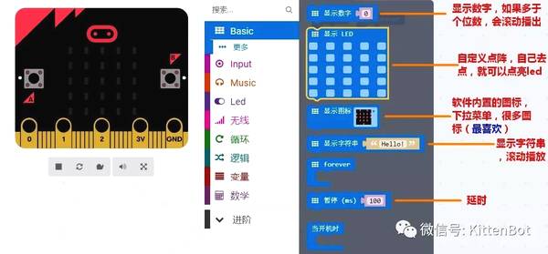 Micro:bit教程05—快速学习点灯