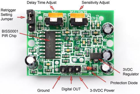 Arduino PIR传感器 Arduino PIR传感器