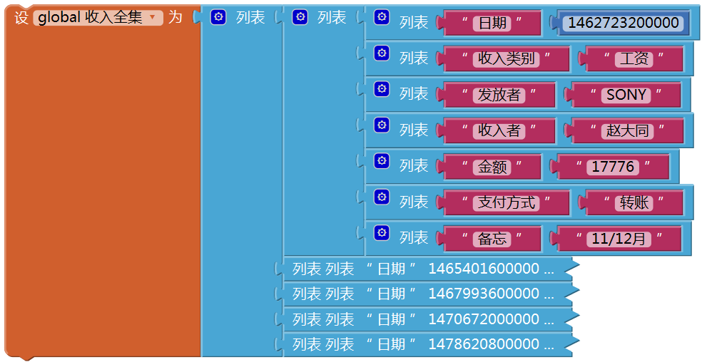第9章 简易家庭帐本:导航菜单与收入记录 · App Inventor开发集锦 第9章 简易家庭帐本:导航菜单与收入记录 · App Inventor开发集锦