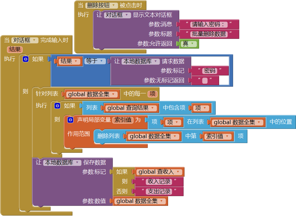 第12章 简易家庭帐本:收支查询 · App Inventor开发集锦 第12章 简易家庭帐本:收支查询 · App Inventor开发集锦