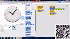 Scratch-儿童编程第17课-可调时间的时钟
