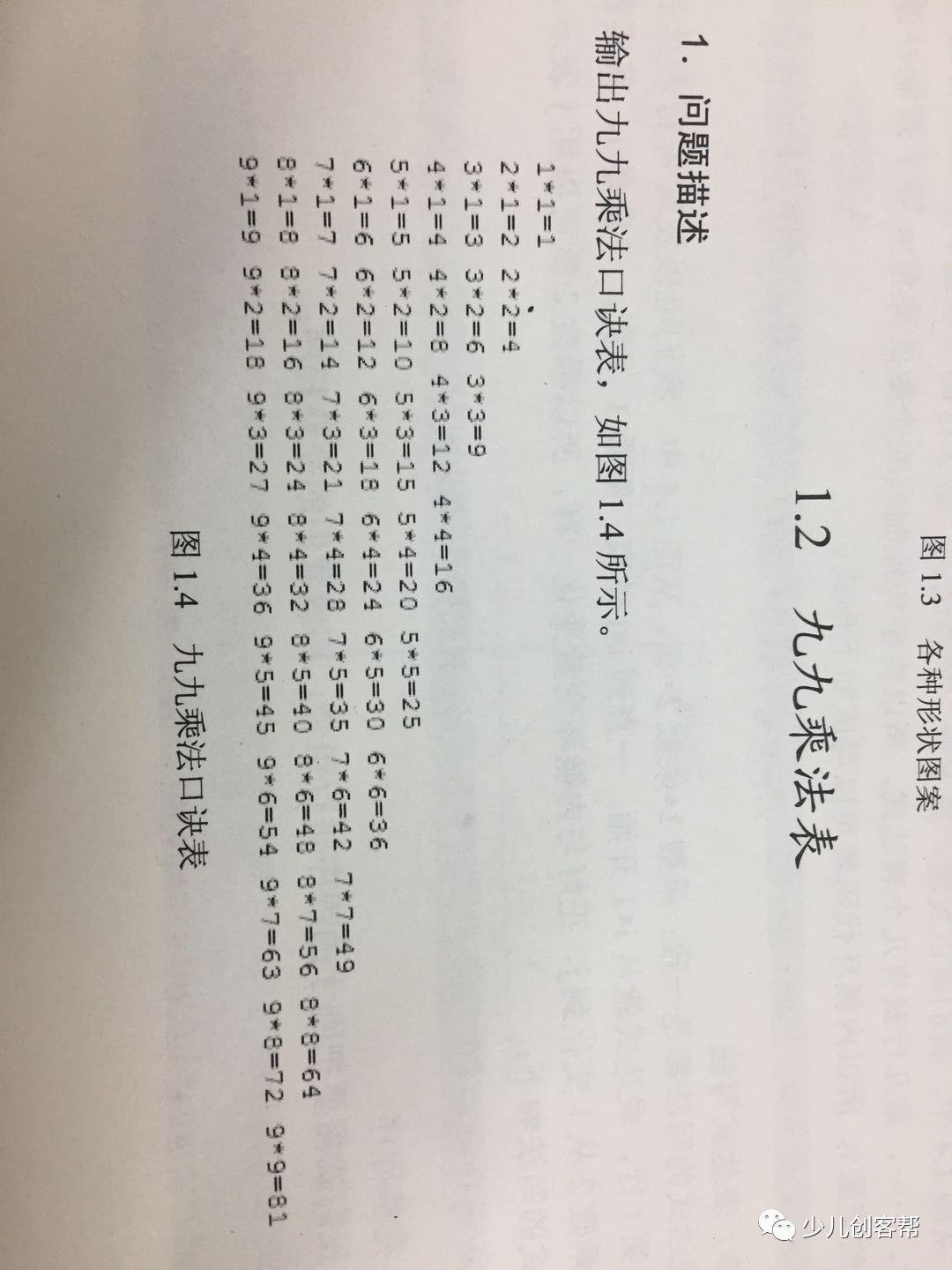 网易卡搭Scratch基础教程2:输出九九乘法表