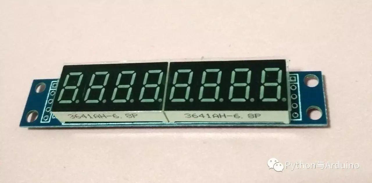 max7219显示芯片控制七段数码管