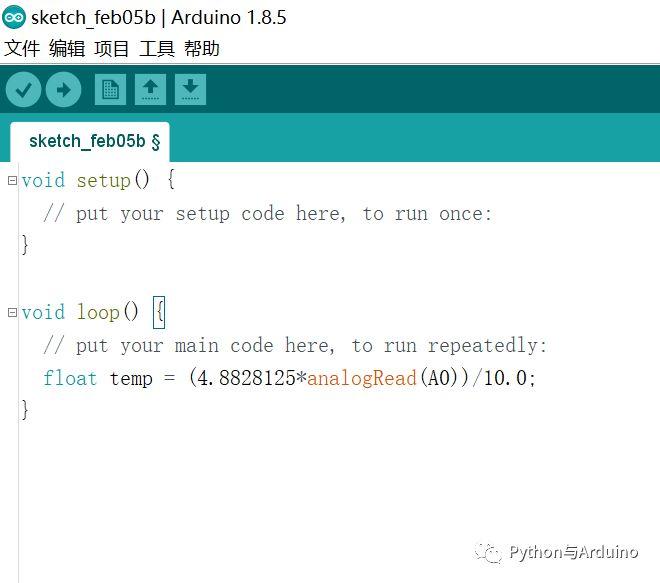 arduino从零开始（8）模拟温度计