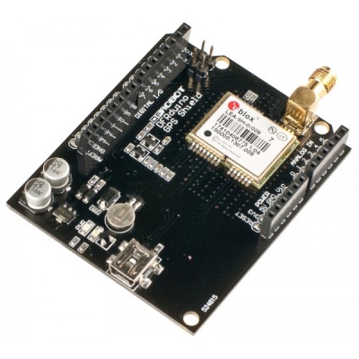 Arduino通讯模块-DFRduino GPS Shield-LEA-5H