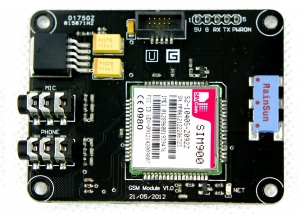 Arduino通讯模块-GSM GPRS Module 通信模块(Gadgeteer Compatible)