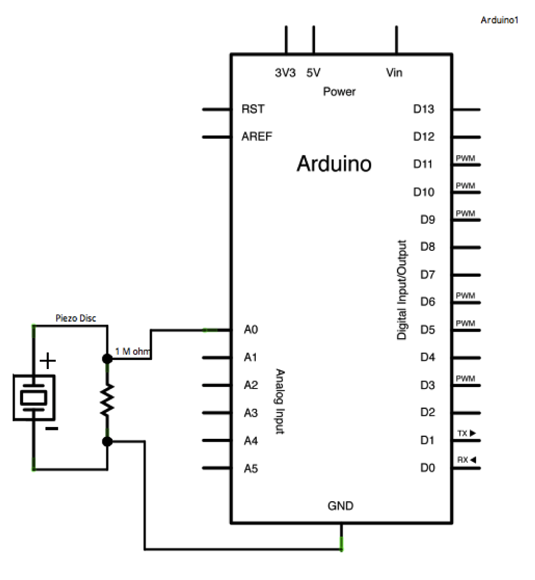 Arduino内置教程-传感器-Knock