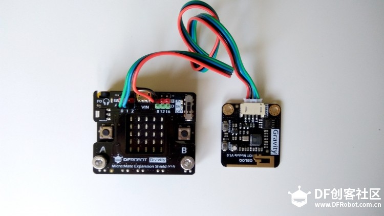 [micro:bit × OBLOQ挑战赛]micro:bit+OBLOQ=简易物联网环境监测仪