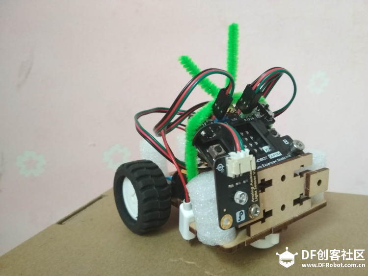 玩转Micro:bit--App蓝牙遥控micro:bit小车