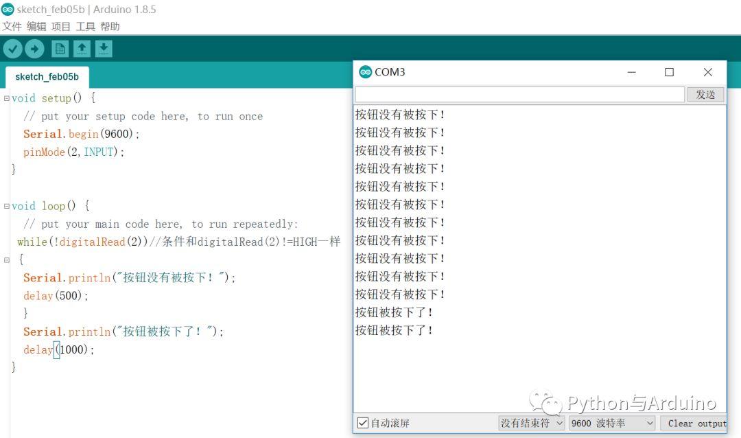 arduino从零开始（11）while循环
