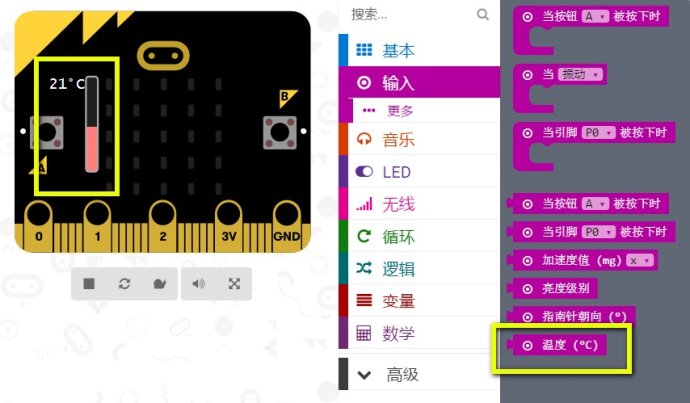 第6课 microbit的温度计功能 第6课 microbit的温度计功能