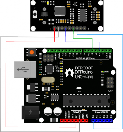 Arduino超声波传感器-URM37V4.0超声波测距传感器