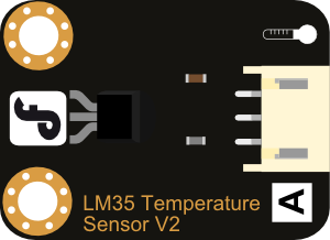 Arduino温度湿度传感器-LM35线性模拟温度传感器