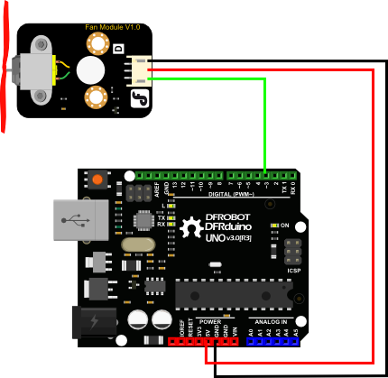 Arduino FAN Module风扇模块